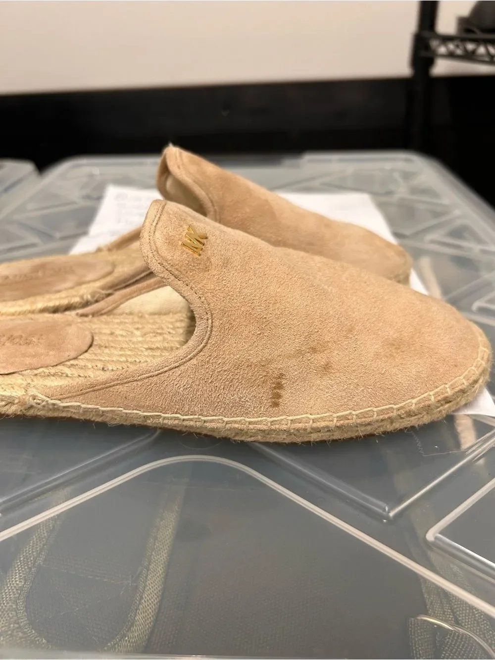 Michael Kors Hasting Tan Espadrilles Size 6.5